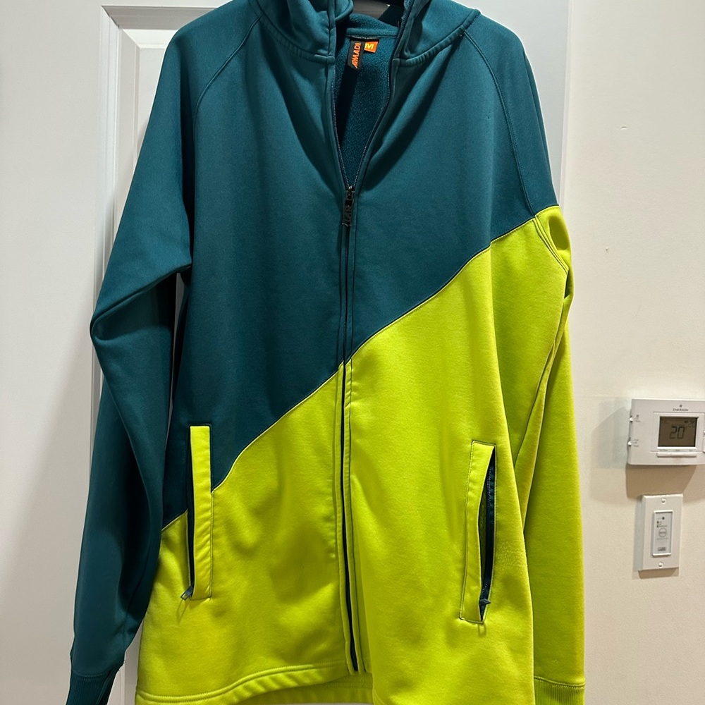 Armada Teal/green Fleece Ski Sweater